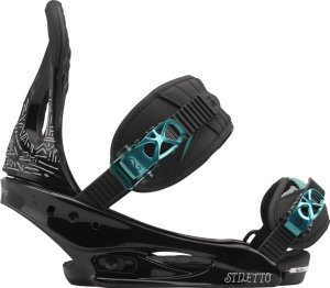 Крепления Burton  Stiletto Black 13-14